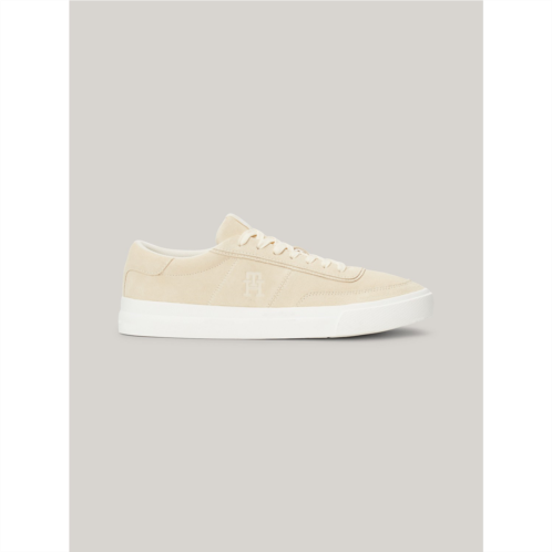 TOMMY HILFIGER TH Logo Suede Low-Top Sneaker